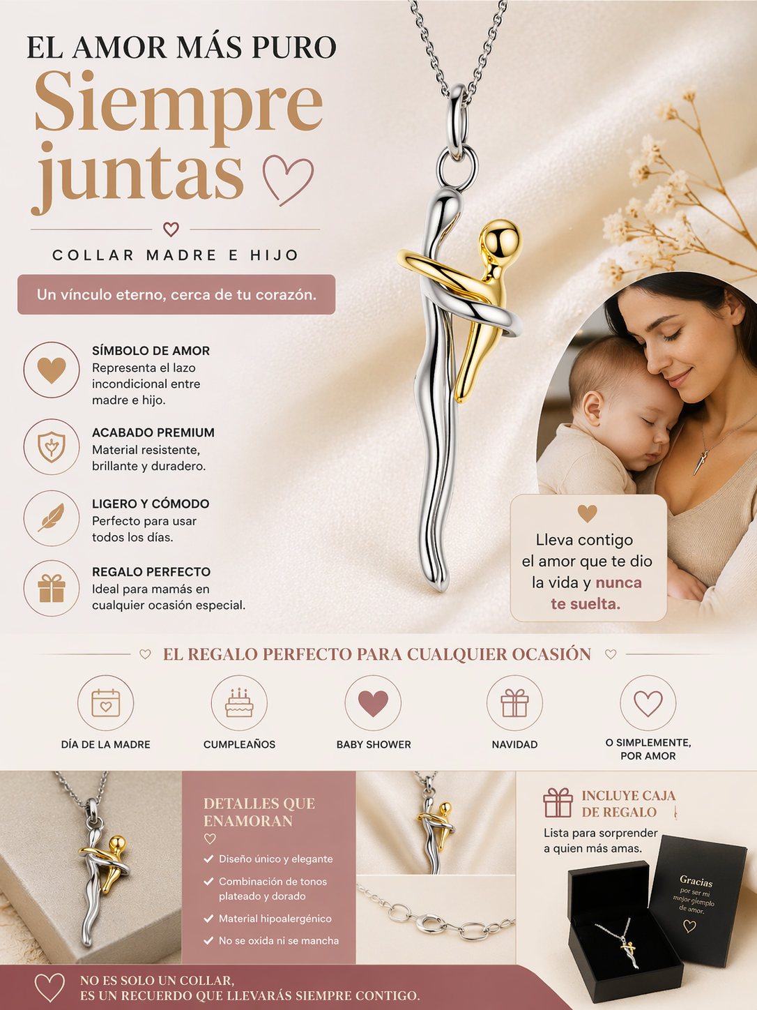 Vínculo Sagrado -Collar con colgante